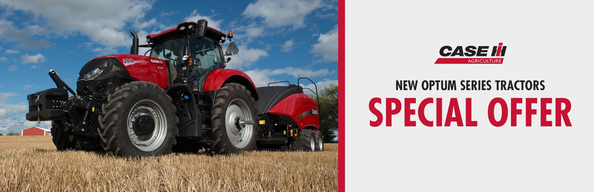 Case IH: New Optum Series Tractors Special Offer